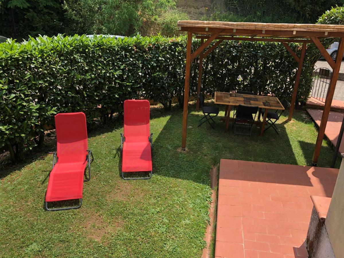 시에나 Casazappa - In Centro A Piedi, Parcheggio E Giardino Privato 아파트 외부 사진